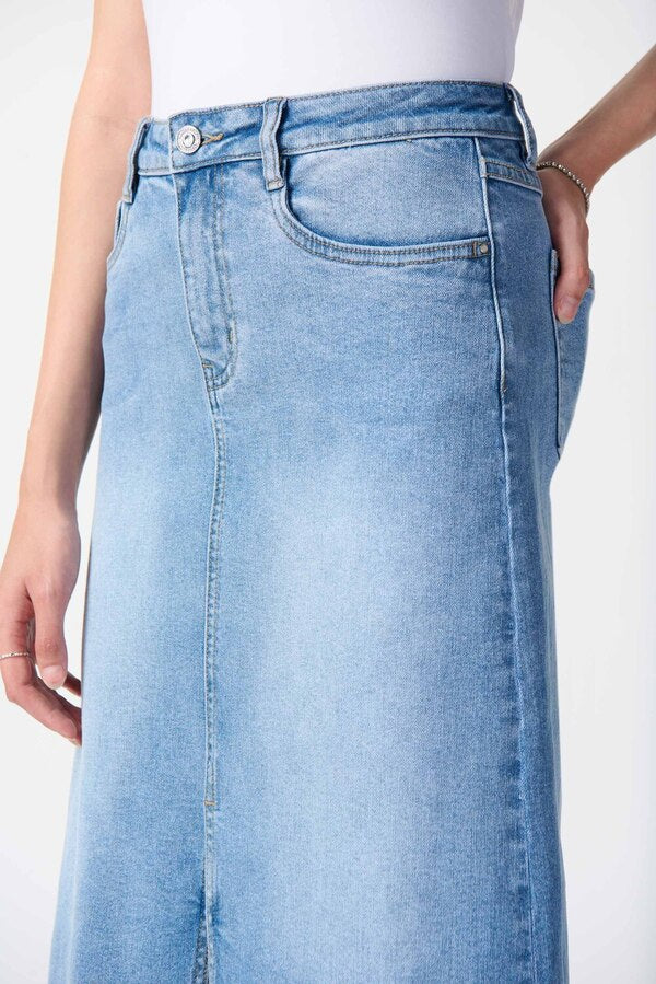 Joseph Ribkoff 242919 Jean skirt