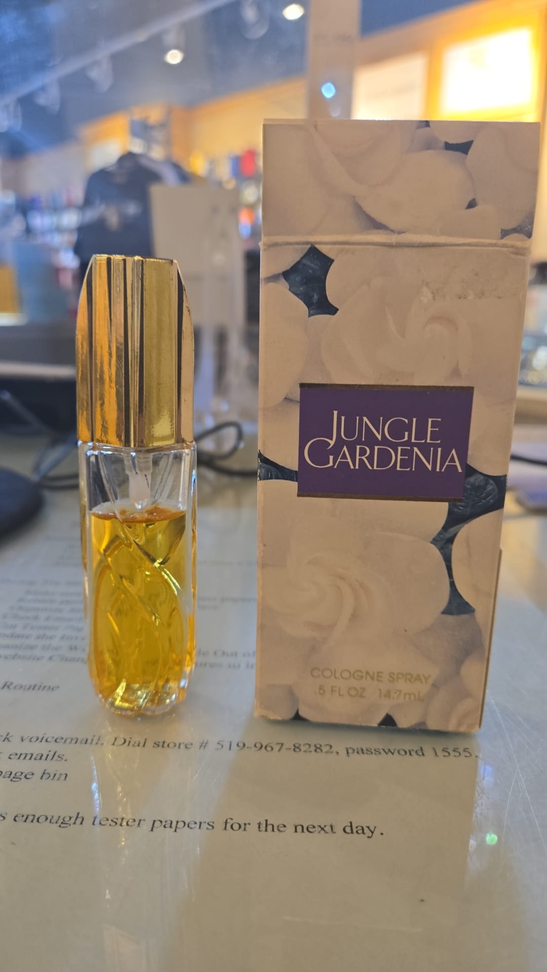 Jungle Gardenia cologne by Coty