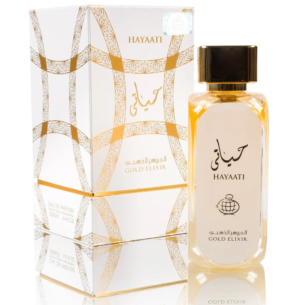 Hayaati Gold Elixir Lattafa Perfumes for women and men