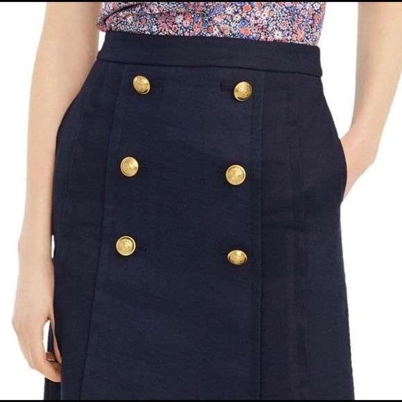 JC Crew Mini Skirt Navy/6