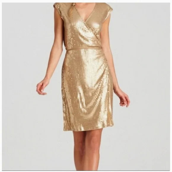 MICHAEL KORS GOLD DRESS