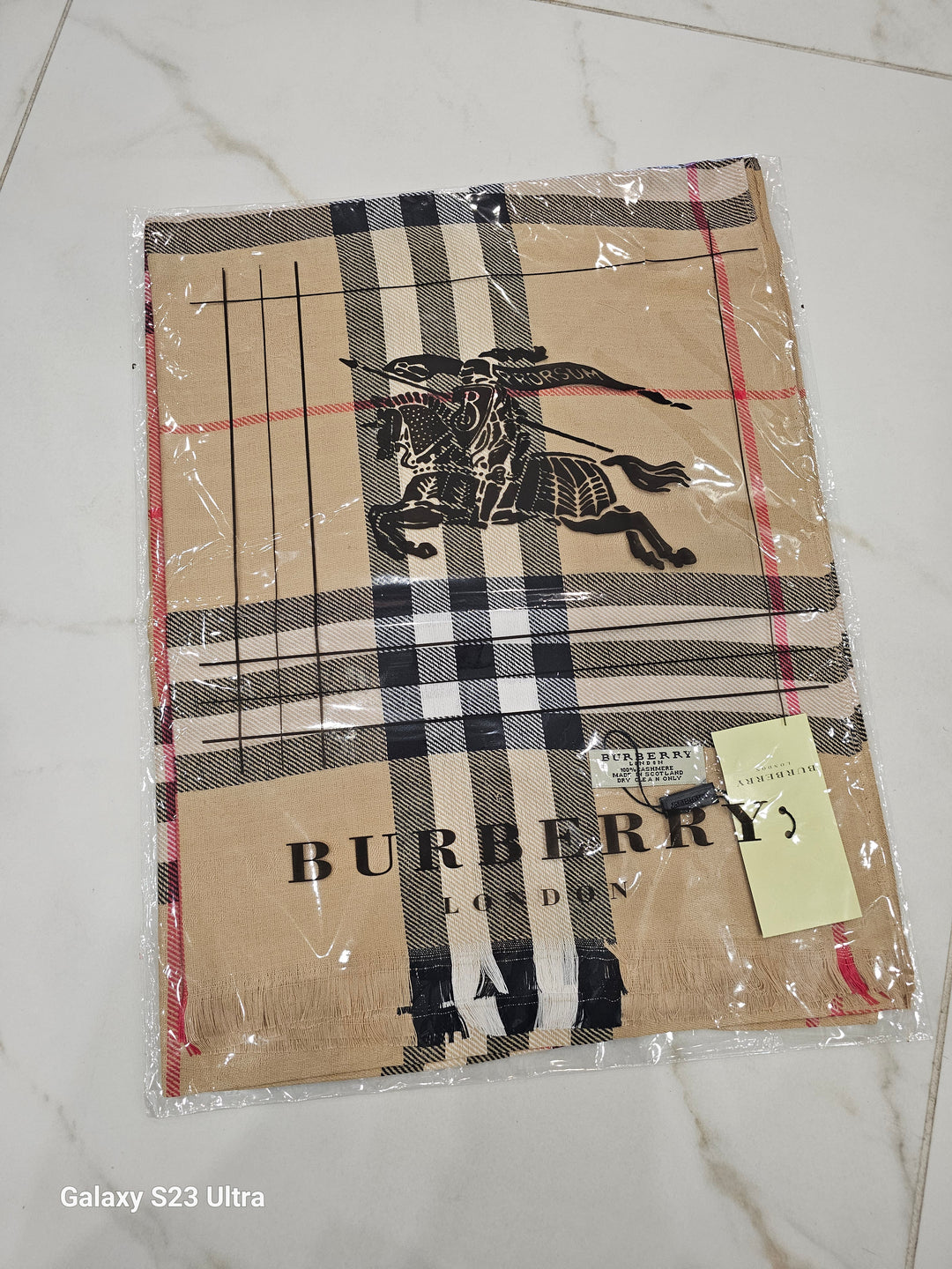 Burbery Style Scarf