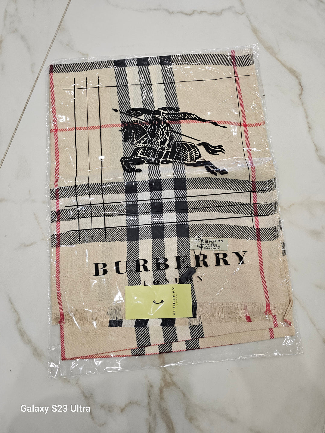 Burbery Style Scarf