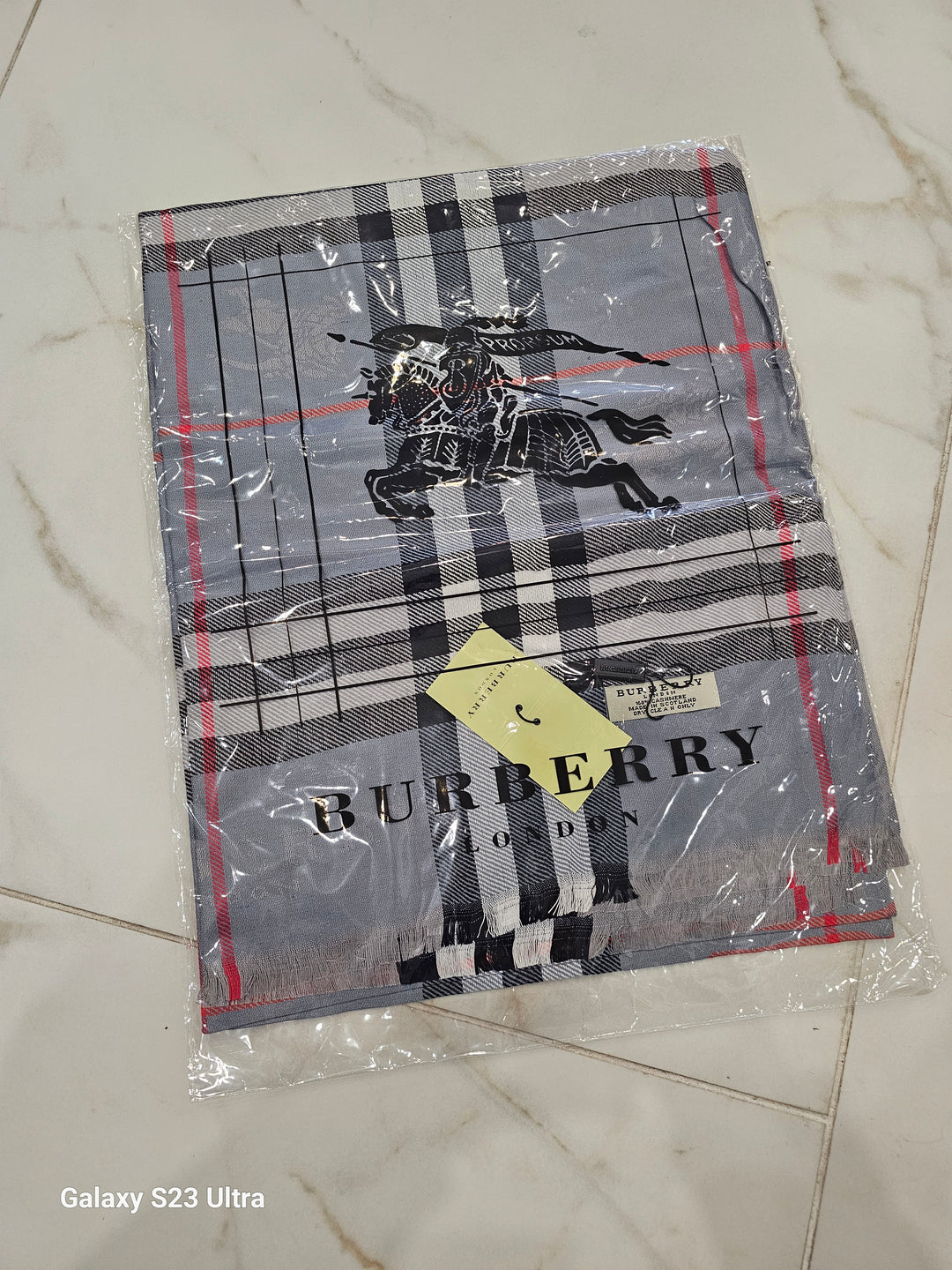 Burbery Style Scarf