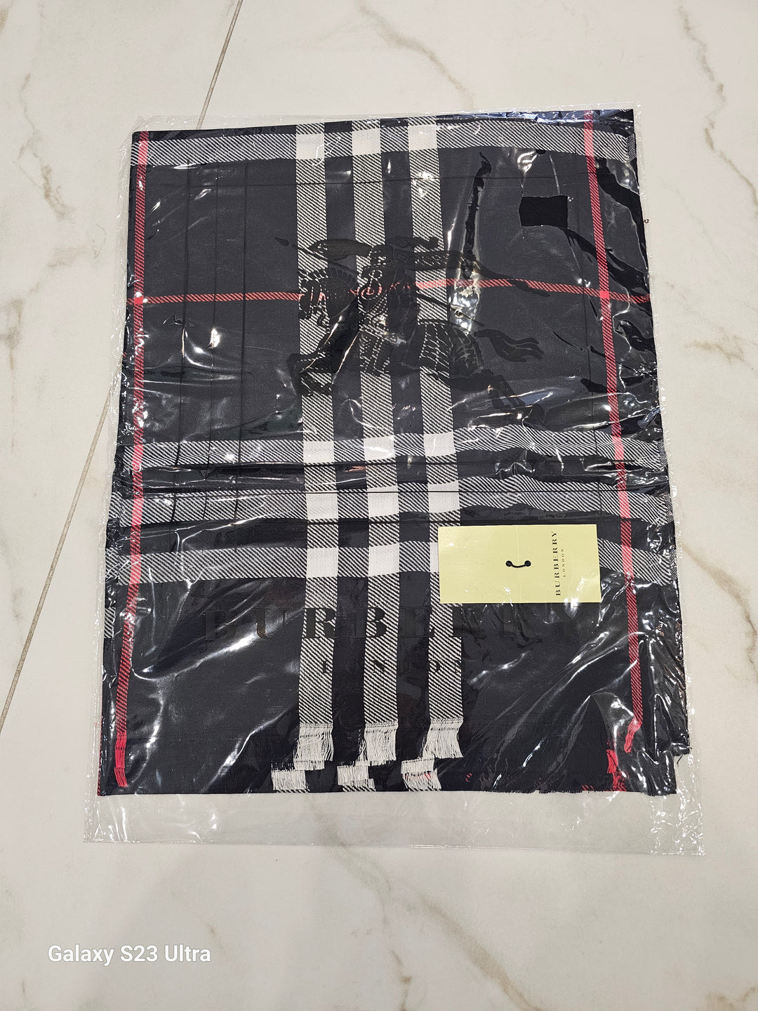 Burbery Style Scarf