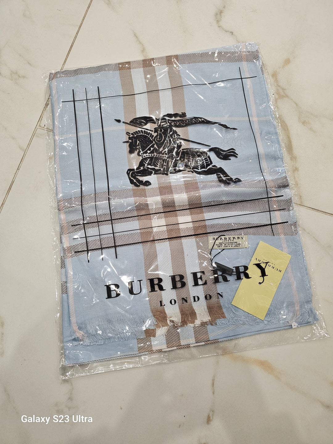 Burbery Style Scarf