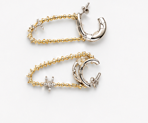 Chanel Inspired 888 Earrings