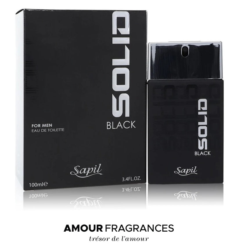Solid Black by Sapil Eau De Toilette