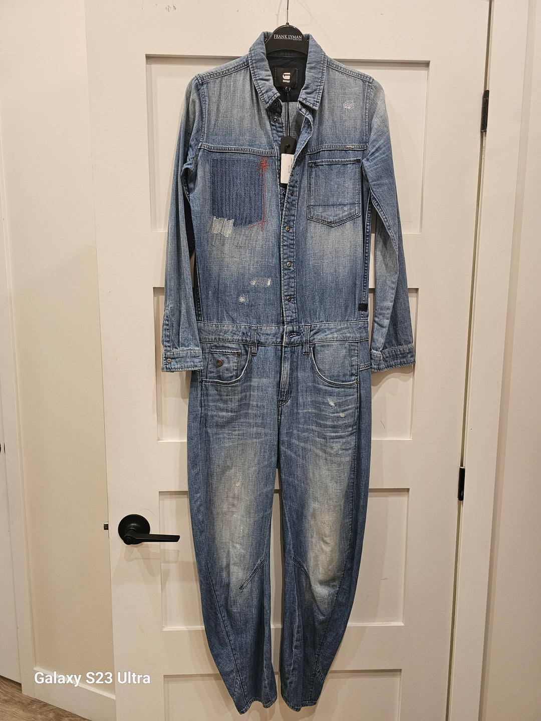 JEAN Raw Jumpsuit