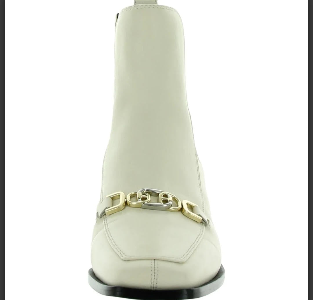 Sam Edelman Women Torance Leather Square Toe Chelsea Boots