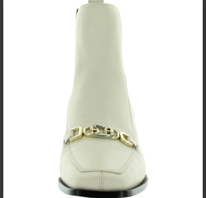 Sam Edelman Women Torance Leather Square Toe Chelsea Boots