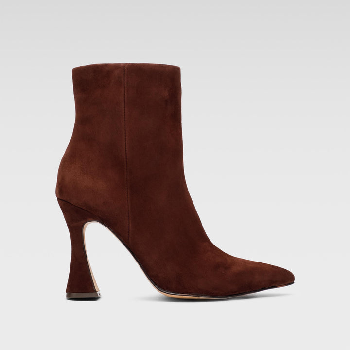 Aldo boots with light taupe heel