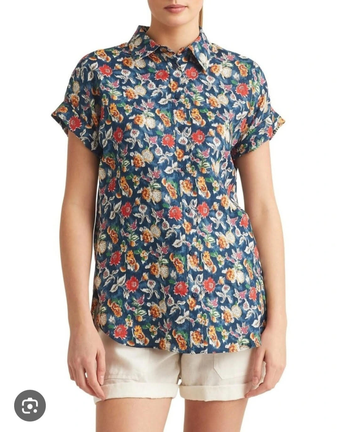 Ralph Lauren Flowery Shirt
