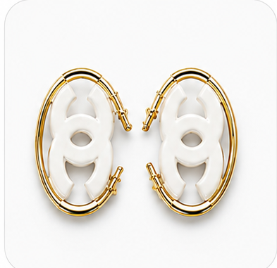 Chanel Inspired 888 Earrings
