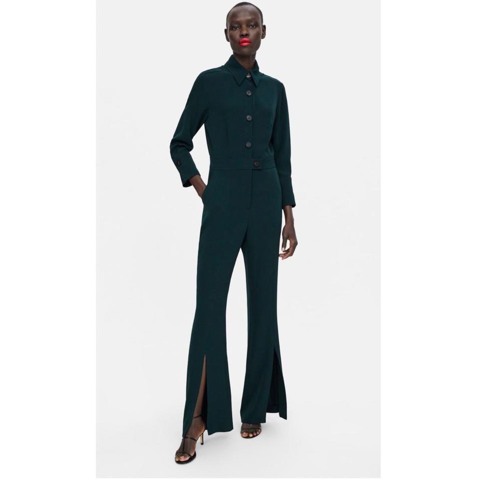 ZARA Green Jumpsuit