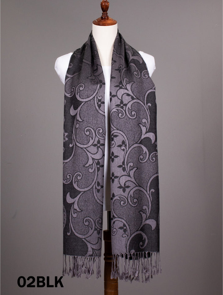 Cherie Bliss Scarf SF1608-02BLK