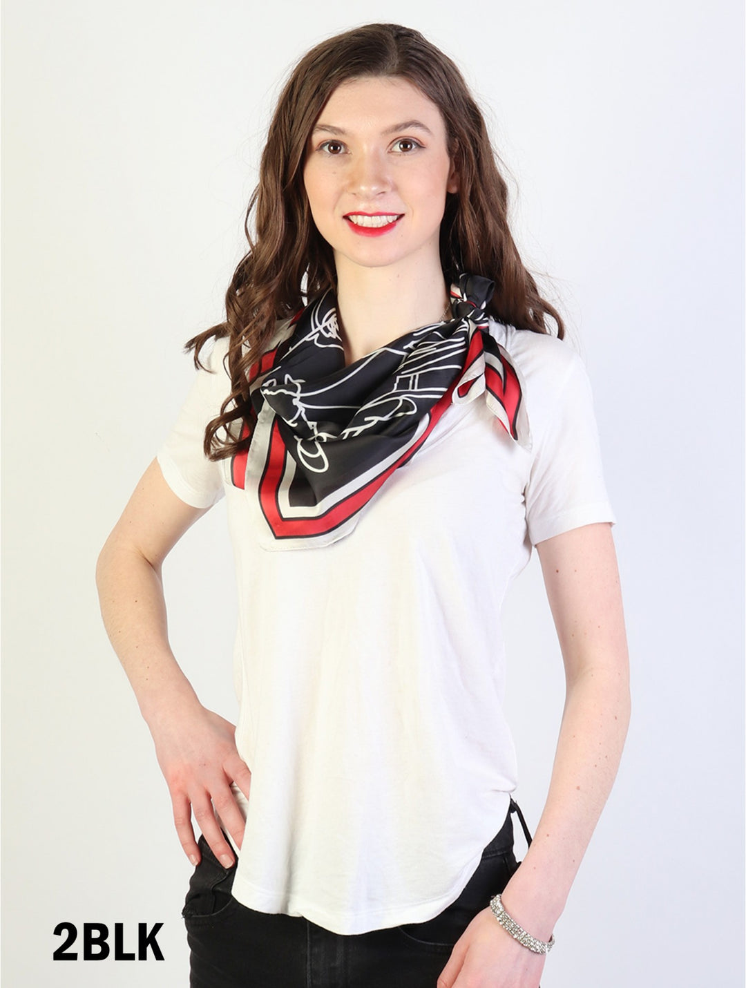 Cherie Bliss Scarf - SF17802BLK