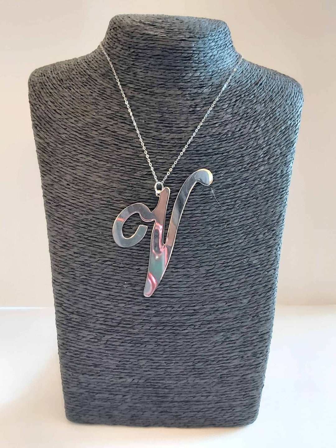 925 Sterling silver Initial Necklace