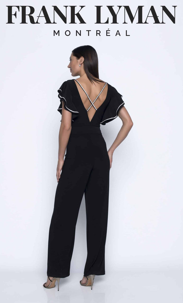 Frank Lyman Black Jumpsuit 208012