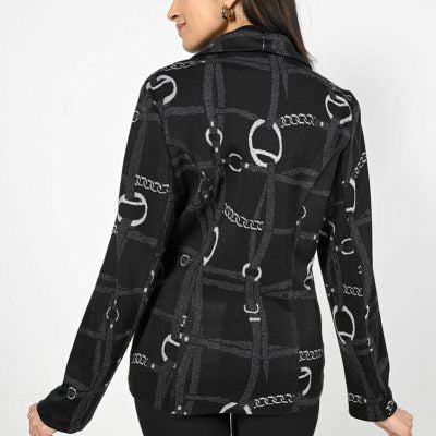 Frank Lyman Black/Silver Jacket