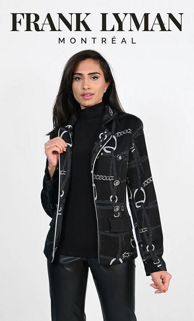 Frank Lyman Black/Silver Jacket