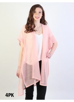 Short Sleeve Fashion Top - Pink