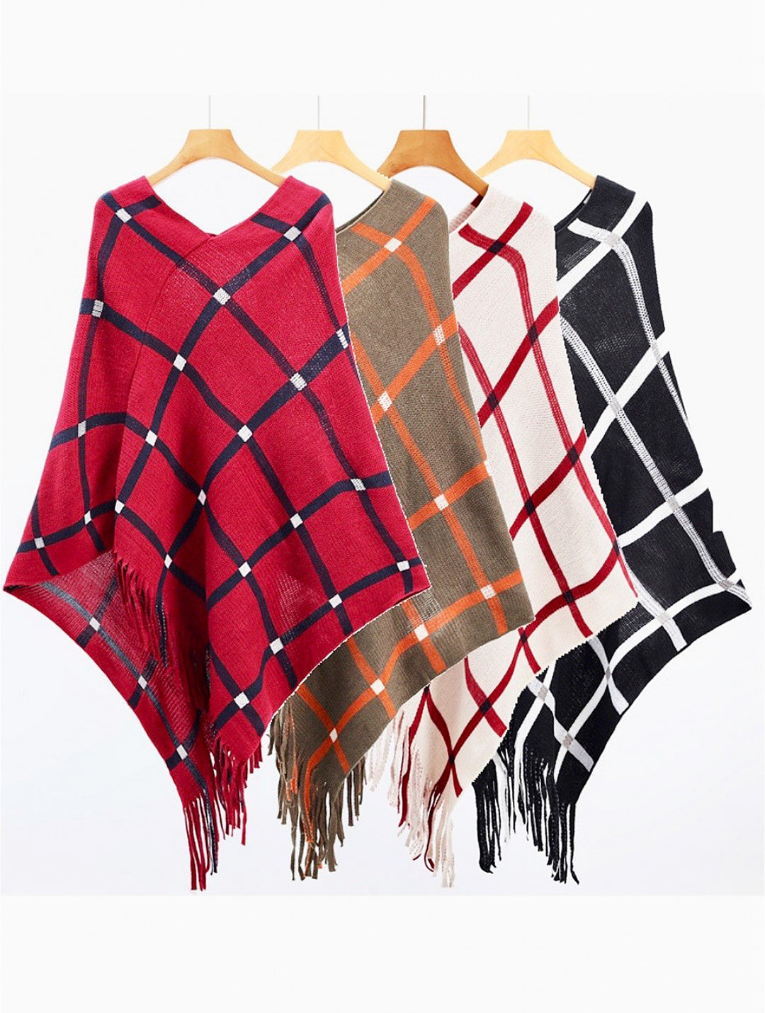 Cherie Bliss Red Poncho CP11703RD