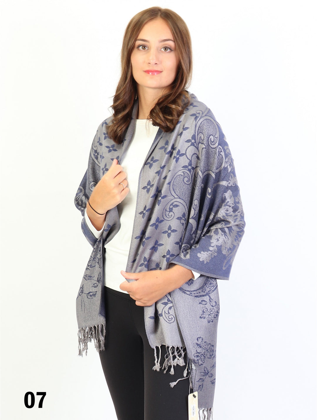 Cherie Bliss Scarf SF1608-07NAVY