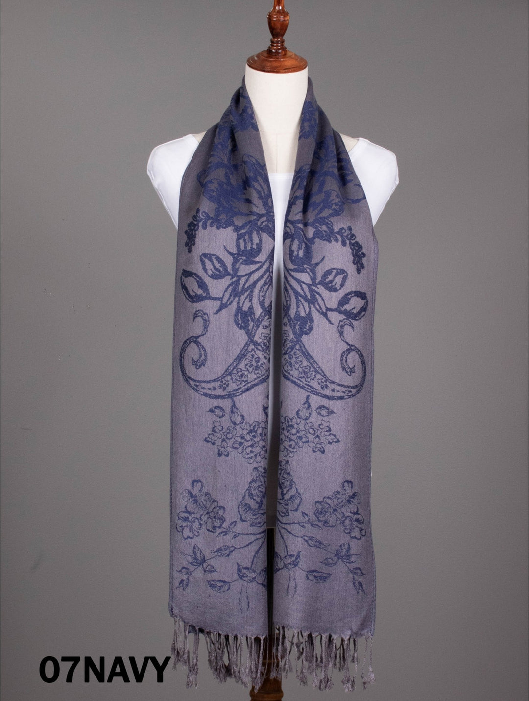 Cherie Bliss Scarf SF1608-07NAVY