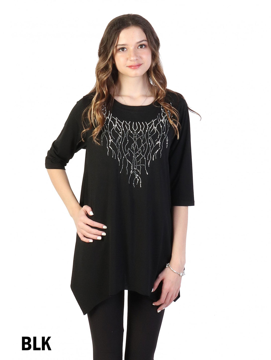 Cherie Bliss Top CL1299BLK