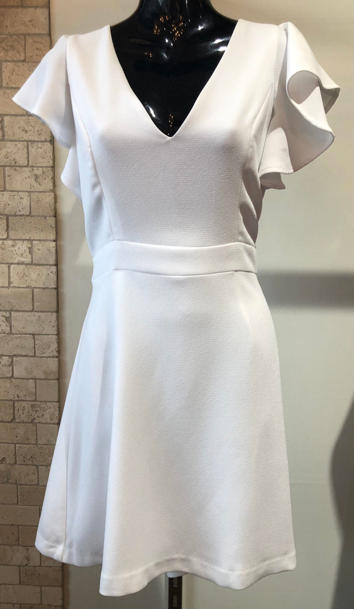 BCBGMAXAZRIA White Dress