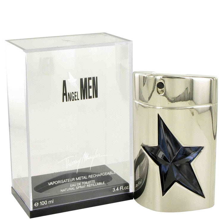 A Men Vaporisateur Metal Rechargeable by Thierry Mugler EDT for Men