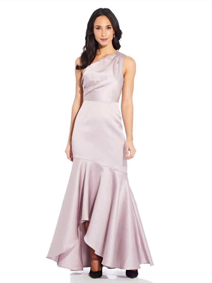 Adrianna Papell Mikado Long Gown