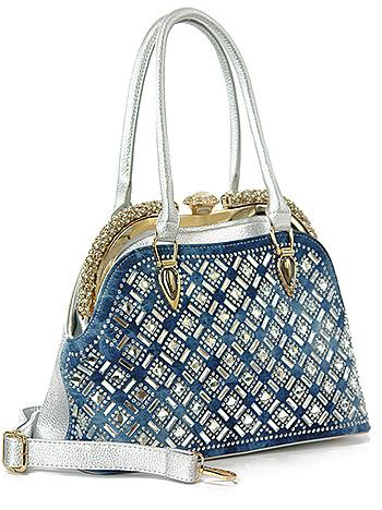 A-Frame Bling Design Hand Tote