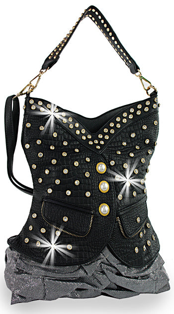 Vest Design Hobo Handbag