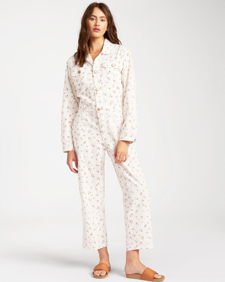 Billabong 2446 Just Work It Jumpsuit