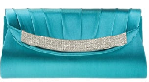 Crystale Jewellery Diamond Satin Clutch