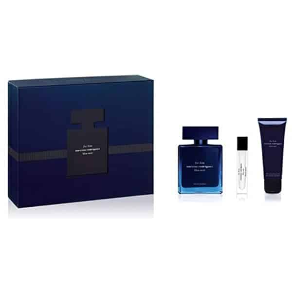 Blue Noir for Him by Narciso Rodriguez EDP 3pcs Set for Men