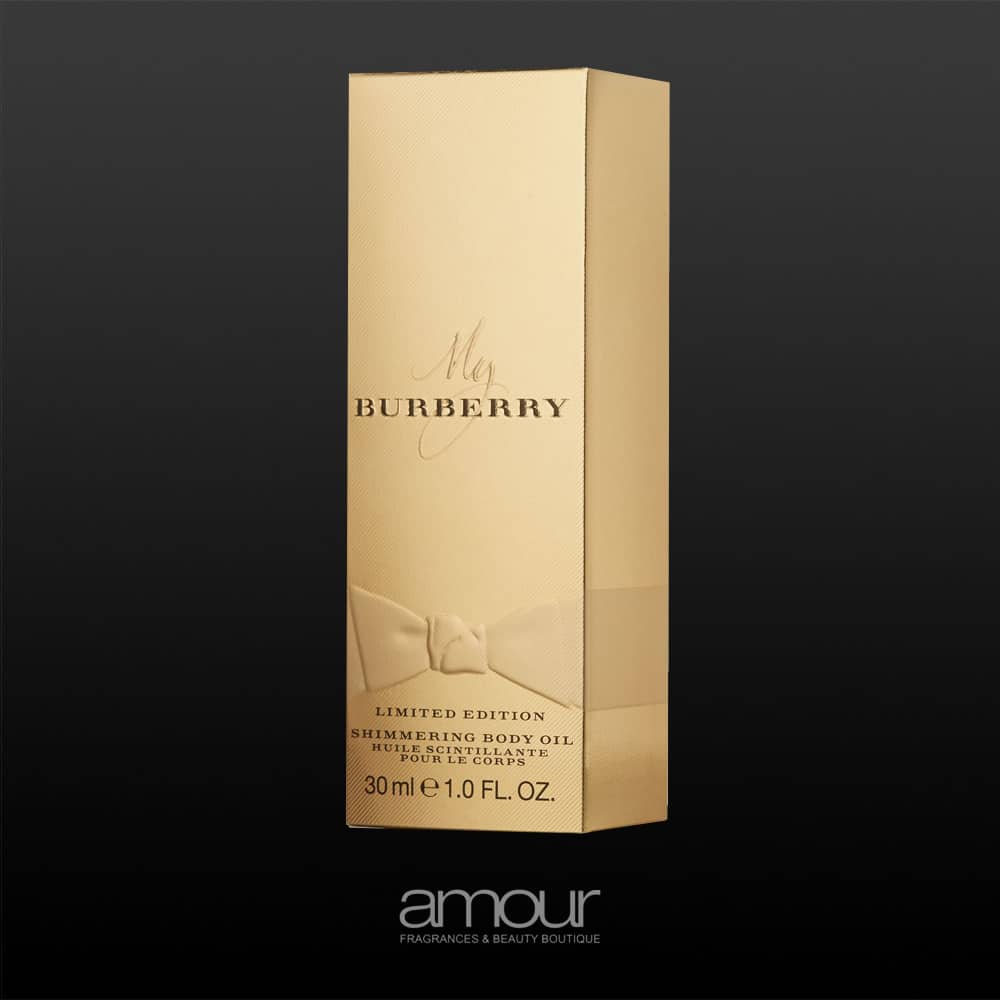 Burberry Mr Burberry limited edition shimmering body oil
