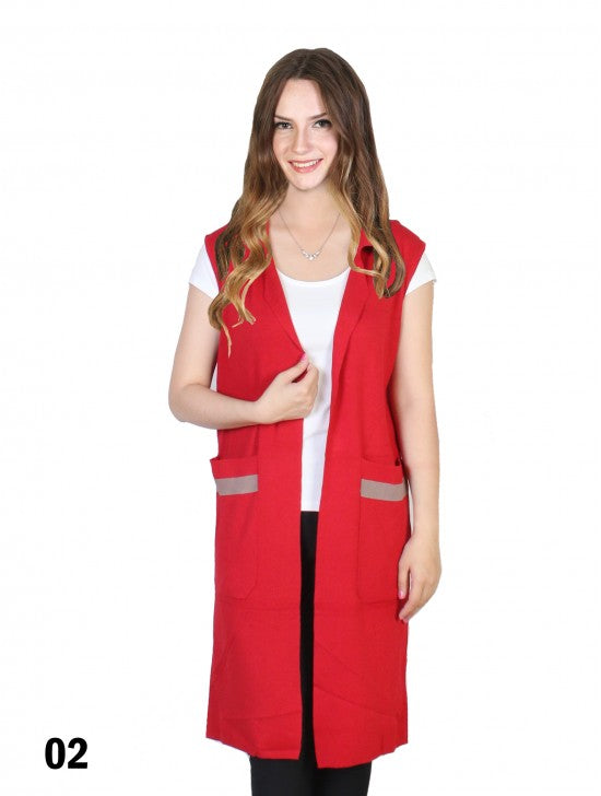 Cherie Bliss CL1179 Sleeveless Cardigan