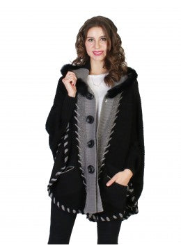 Cherie Bliss Cape CL1208-01 BLK