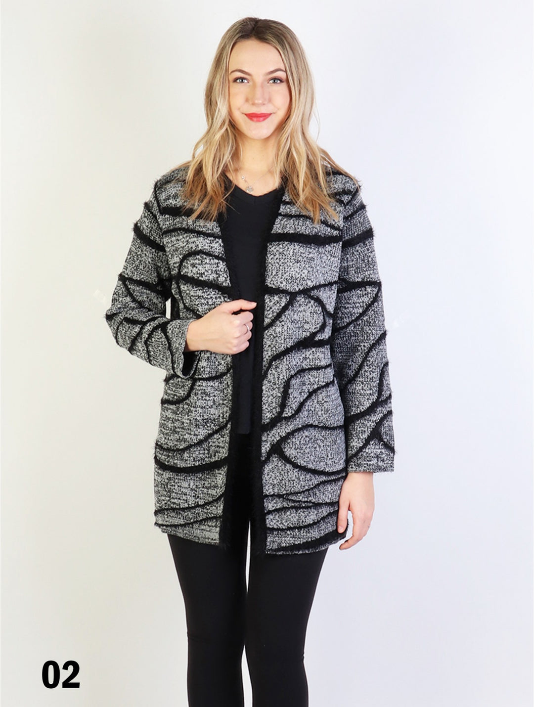 Cherie Bliss Jacket CL1382-02BLK2