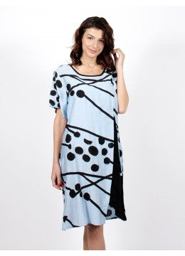 Cherie Bliss Abstract Pattern Fashion Dress