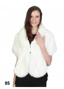 Cherie Bliss Fur Cape CP1086-05 W