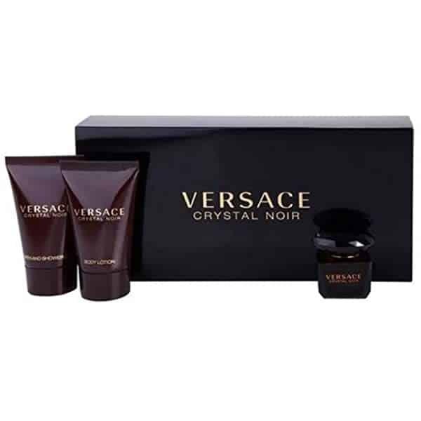 Crystal Noir by Versace EDT 3 Pcs Mini Gift Set for Women