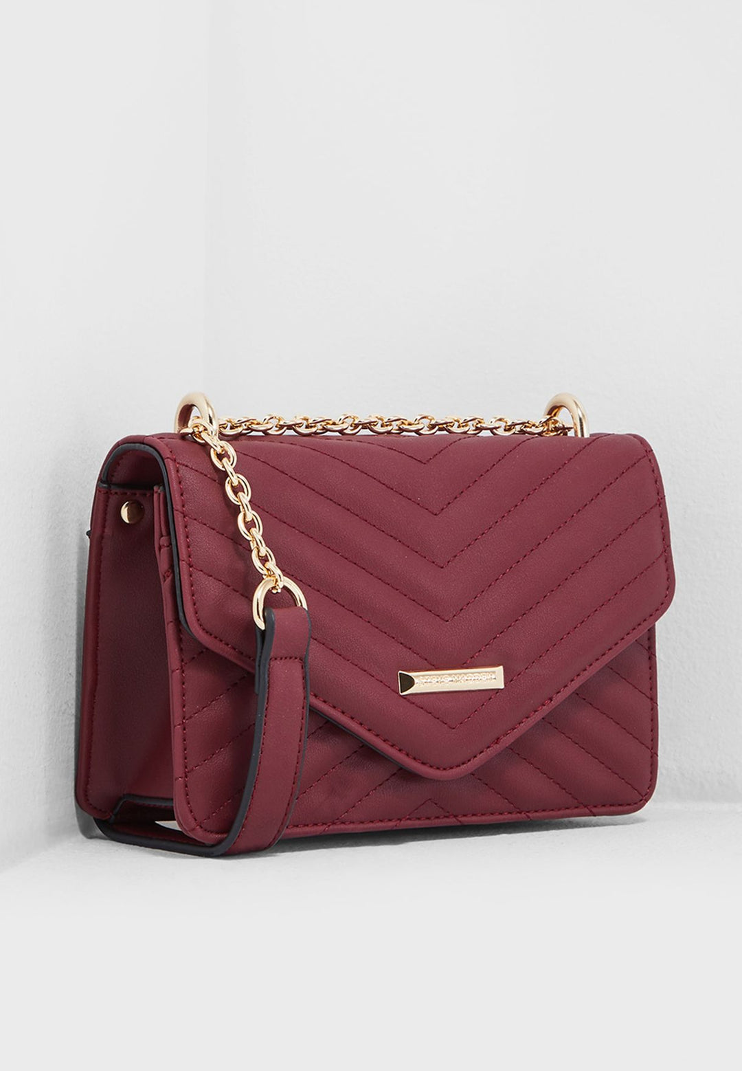 Crystale Jewellery Handbag Burgundy