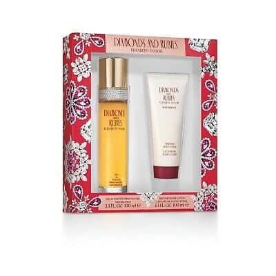 Diamonds and Rubies by Elizabeth Taylor EDT 2pcs Set for Women