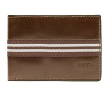 Fossil Brown Men's Wallet Genuine Leather