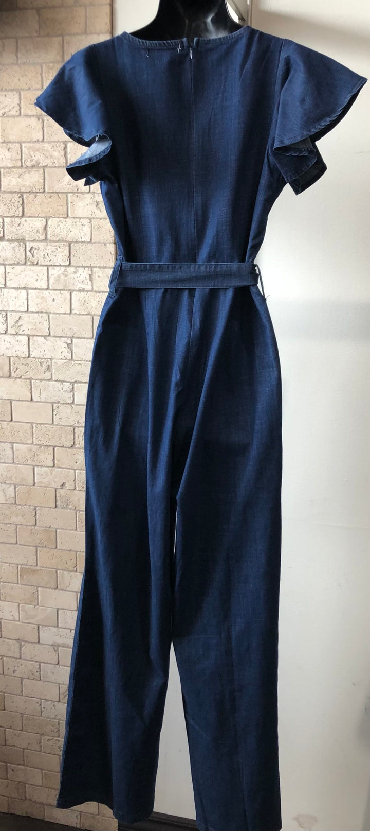 La Reyna Denim Jumpsuit