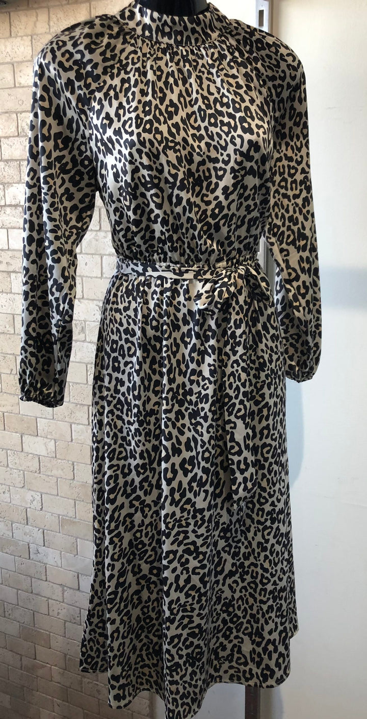 Loft Animal Print Dress